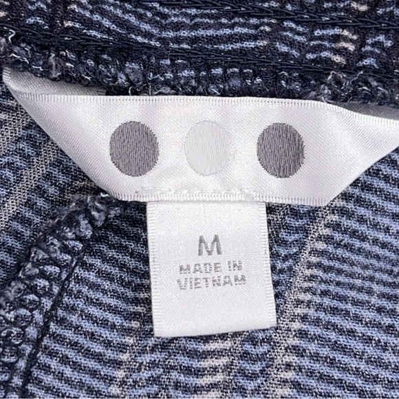 Medium Three Dots Brand Pull On Casual Shorts Comfort Waist Slate Gray Blue - Picture 6 of 11